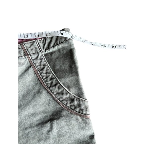 Life Is Good Women's Faded Green Cropped Pants - Picture 4 of 7